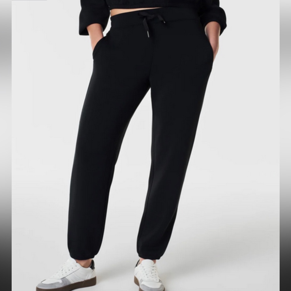 SPANX Black Track Joggers